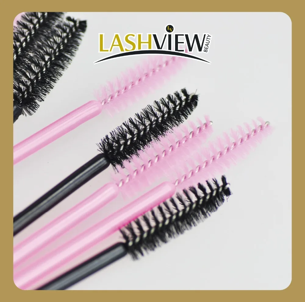 100 шт. одноразовые мини кисти для ресниц тушь аппликатор макияжа Прямая поставка