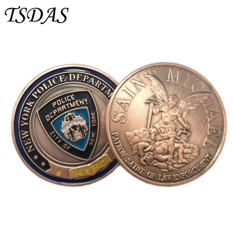 Полиция Нью Йорка бронза ВОЕННЫЕ МОНЕТЫ для формирования коллекций армии