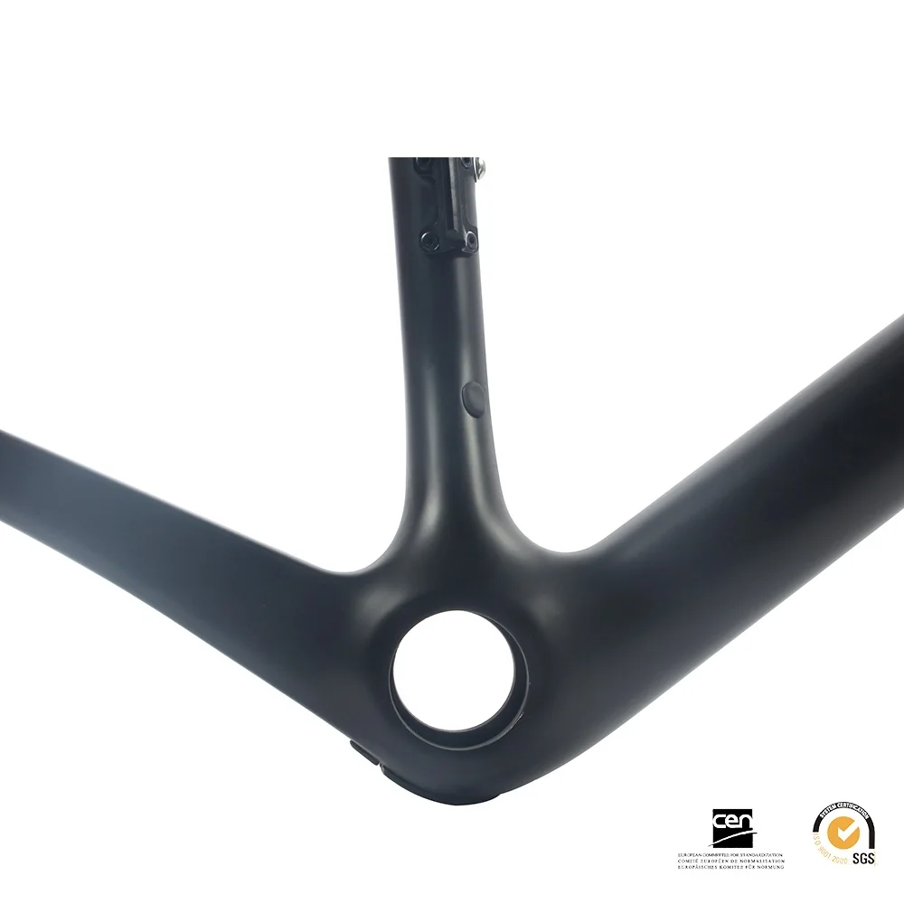 Full monocoque design carbon frame with internal routing | Спорт и развлечения