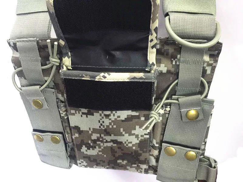OPPXUN рация baofeng UV5R BF888S нагрудный карман черный рюкзак для радио коммуникатор