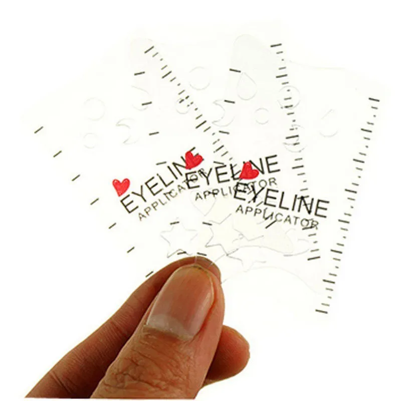Идеальный Подводка для глаз трафарет модели Шаблон Shaper Liner Eye Макияж инструмент