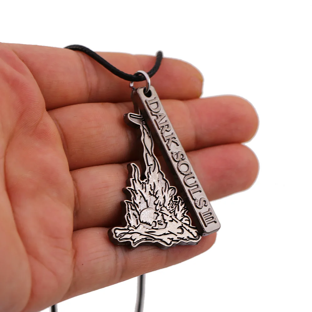 Ожерелье из металлической веревки в форме костра для мужчин и женщин винтажное