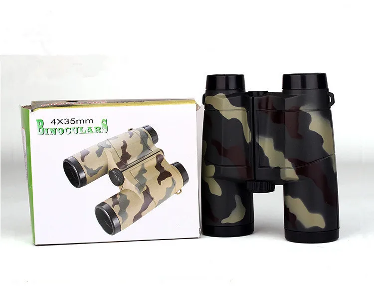 HD бинокль детские игрушки открытый Камуфляж цветной телескоп