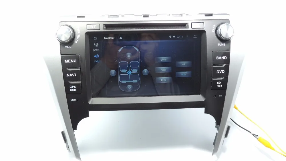 Автомагнитола YOKOTRON с 8 &quotсенсорным экраном Android 4 DVD для Toyota Camry 2012 2014 + GPS|android mp4|gps