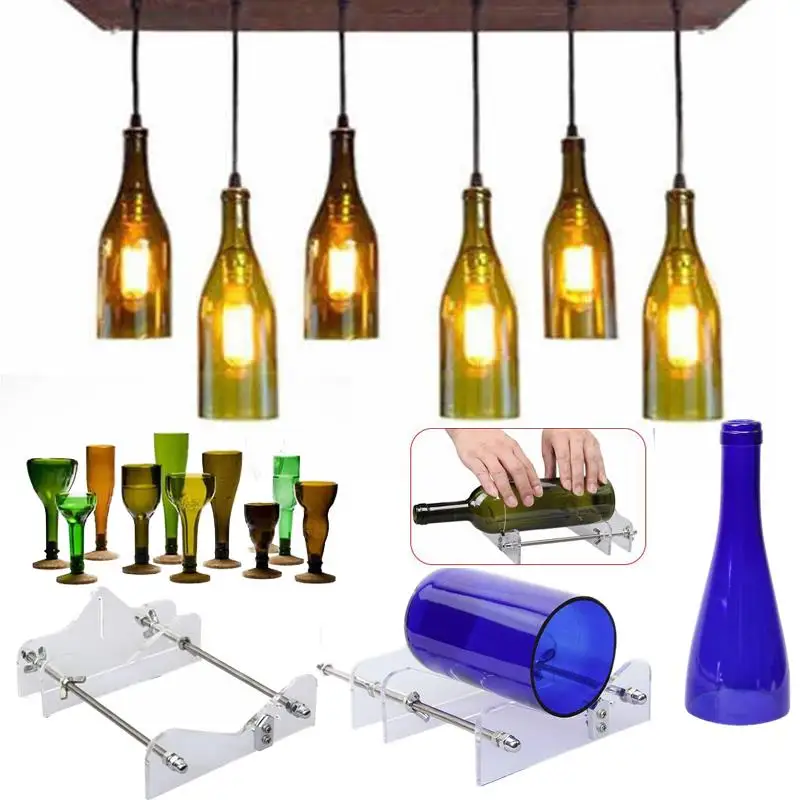 Стеклянная бутылка для вина резак машина ремесло режущий инструмент DIY Recycle