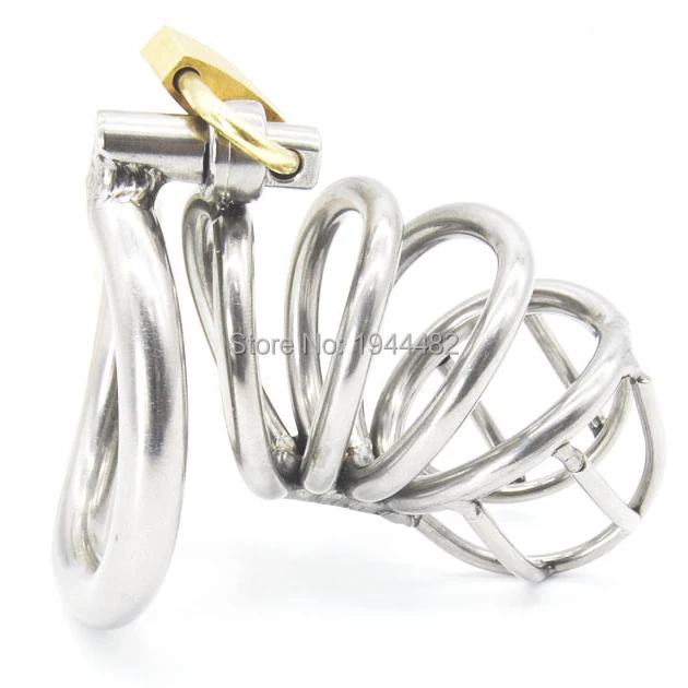 Секс игрушки Мужской Пояс верности кольцо на пенис в форме дуги из нержавеющей