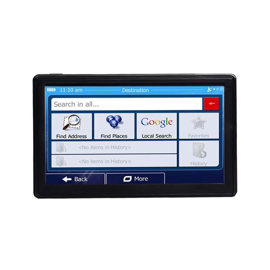 Anfilite 7 дюймов емкостный экран 800*480 грузовик 3D DDR3 256 м 8 ГБ gps навигация Bluetooth AVIN 800 МГц wince CE 6,0 Автомобильный навигатор