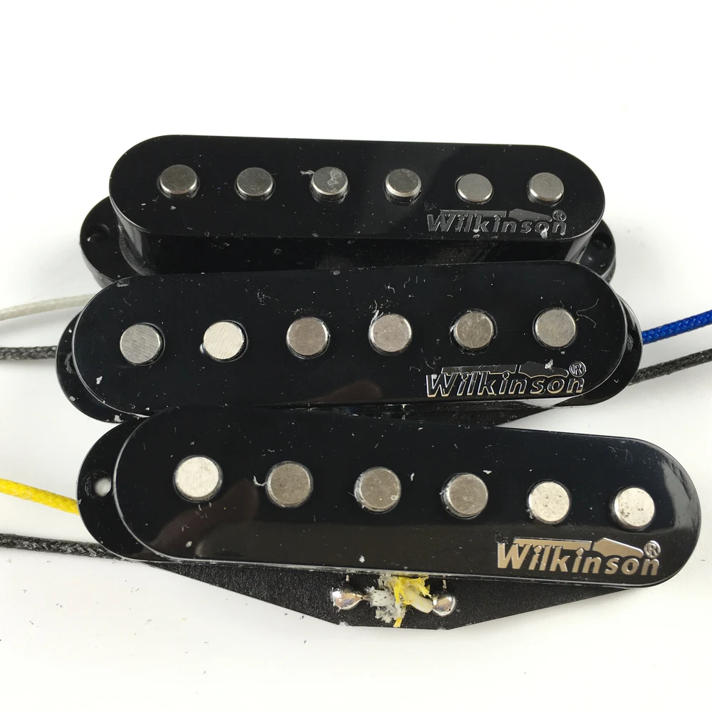 Wildenson Premium 60's WVS Alnico V однокатушечные гитарные звукосниматели черная