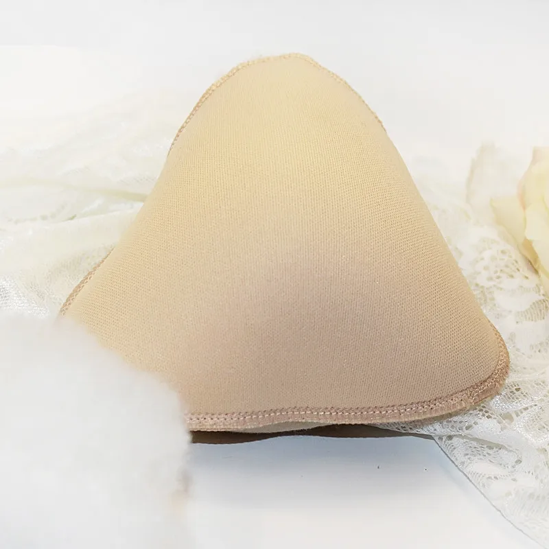 Новейший дизайн треугольной формы супер легкий поддельный протез хлопок грудь