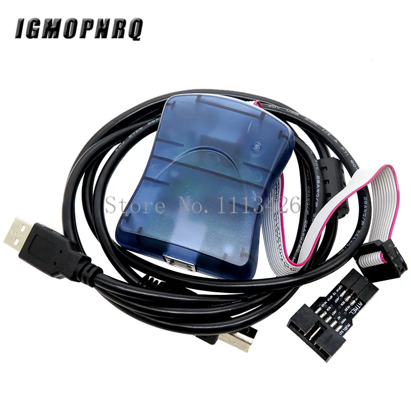 1 шт. AVRISP Atmel STK500 AVR программист USB Atmaga Attiny|Интегральные схемы| |