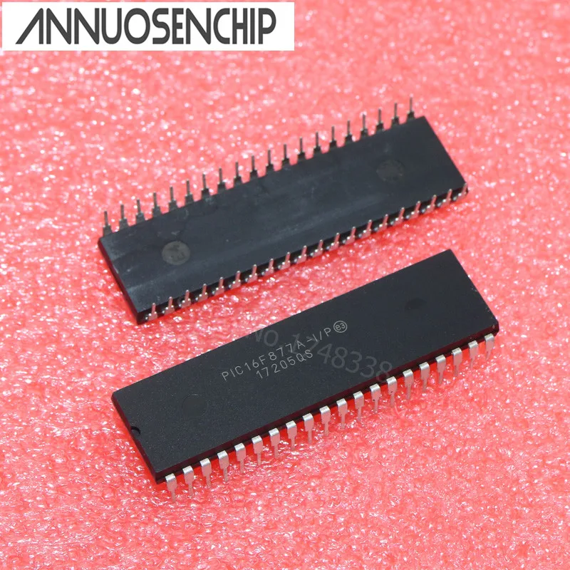Бесплатная Доставка 10 шт. PIC16F877A-I/P PIC16F877A MCU DIP40 Новый | Обустройство дома
