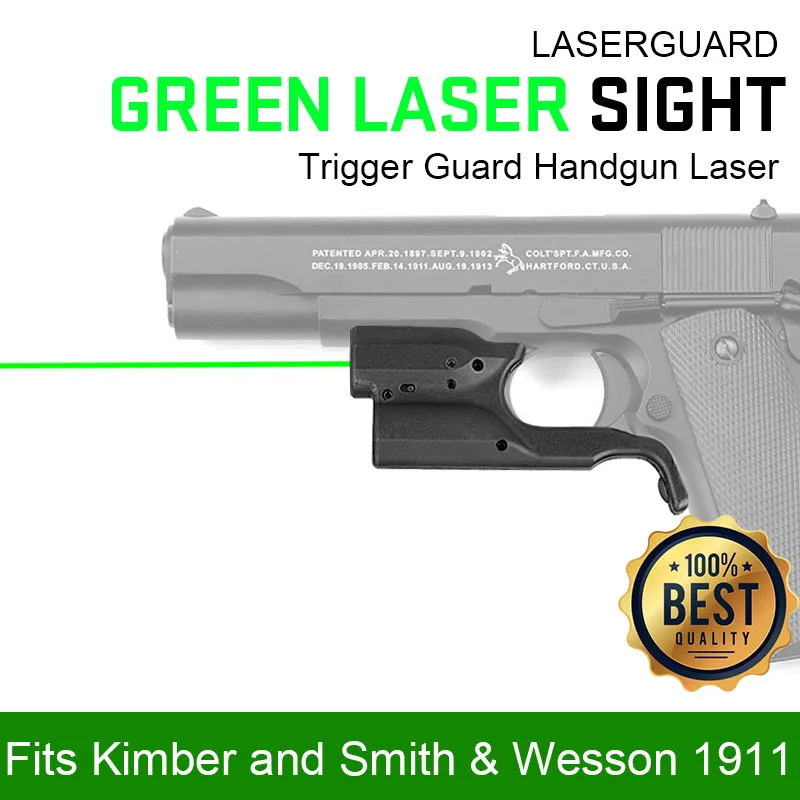 

PPT New Arrival Green Laser Sight for 1911 Fits Kimber and Smith & Wesson 1911 Full-Size For Outdoor Use gs20-0041