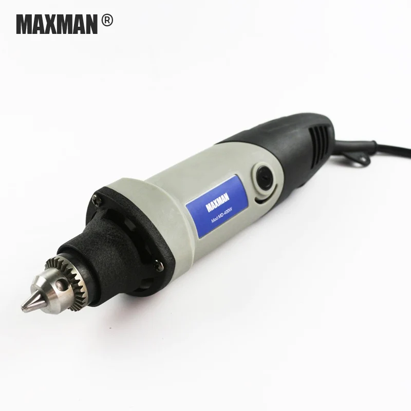 Gray MAXMAN шлифовальная машина 400 Вт электрическая мини шлифовальная машина 220 В шлифовальный инструмент Европейский стандарт DIY мульти Электроинструмент ручная шлифовальная машина 6 скоростей - Цвет: Gray