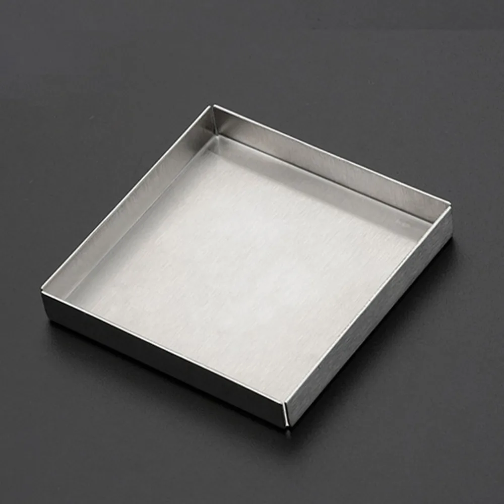 Floor Drain Cover Bathroom Odor-resistant Square Shape Stainless Steel Shower Grate Linear | Обустройство дома
