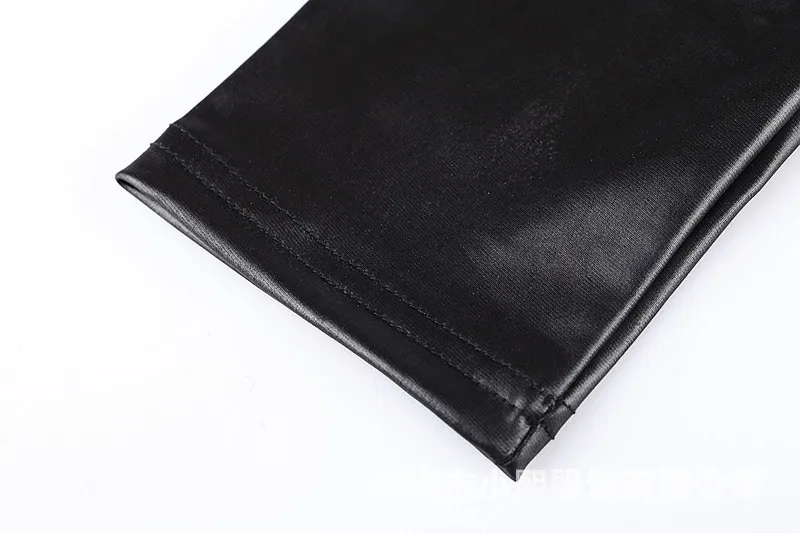 Женское сексуальное нижнее белье ночное платье черное латексное облегающее из