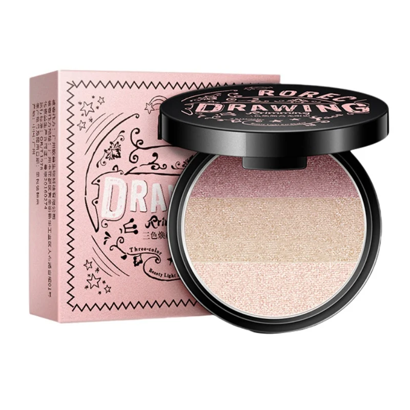 Блестящая палитра теней для век водостойкая неголовокружная окраска