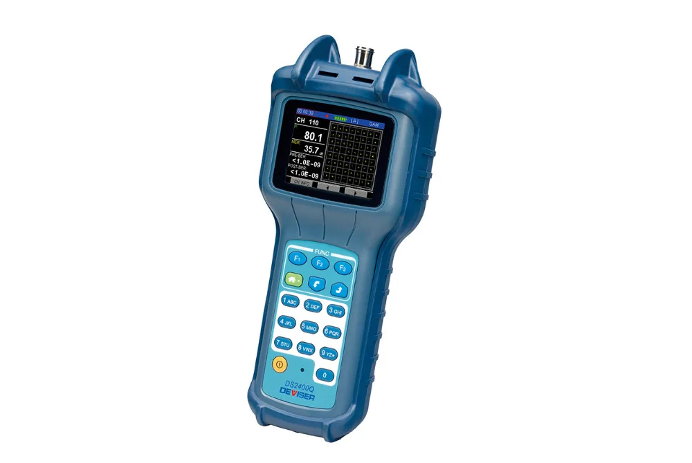 Диагностический измеритель DEVISER QAM для проверки сетевого сигнала CATV DS2400Q|meter