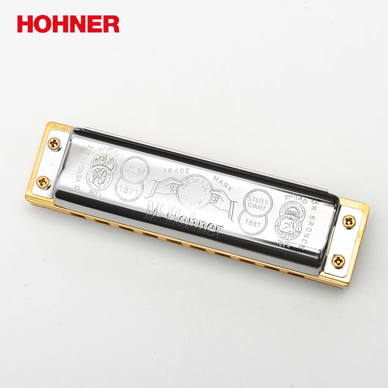Hohner Marine Band кроссовер 10 отверстий диатоническая гармоника Бамбуковая расческа