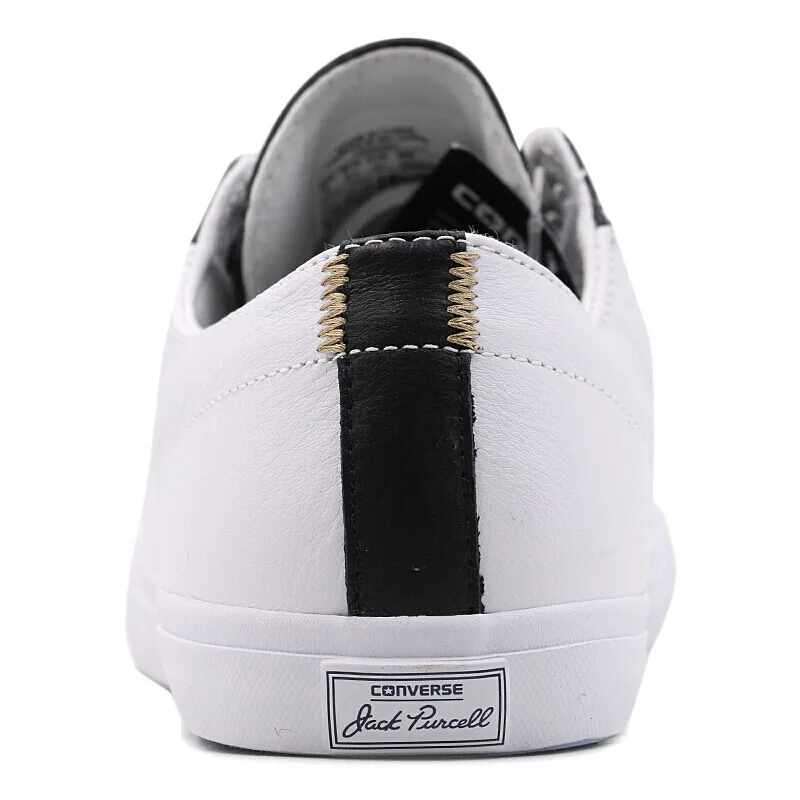Оригинал Новое поступление Converse унисекс кожа Скейтбординг обувь холщовые