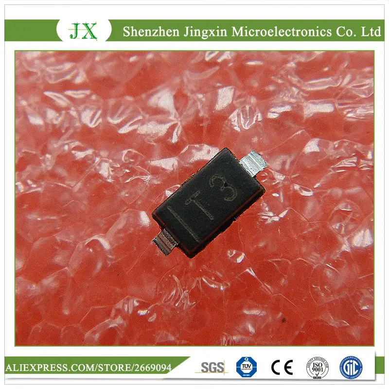 

100 шт./лот Импульсные диоды BAV21W T3 SOD-123 1206