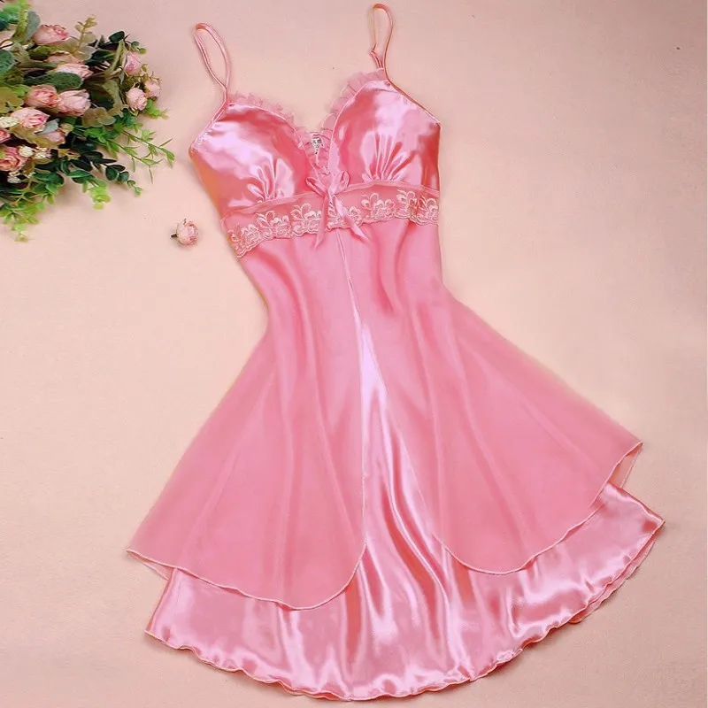 Женский халат с имитацией двух частей ночная рубашка сексуальное нижнее белье