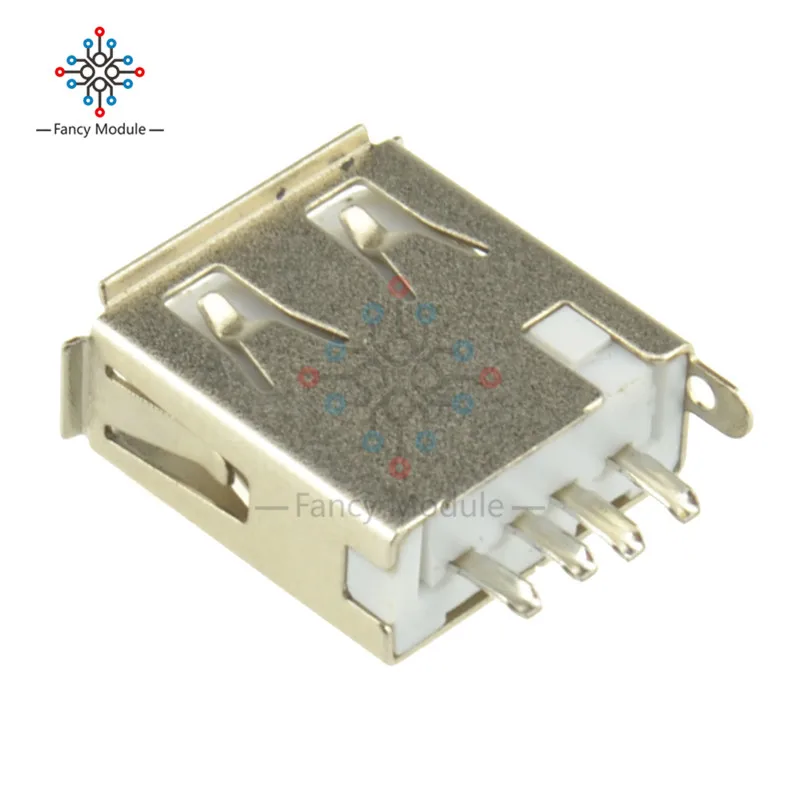 5 шт. 4-контактный Переходник USB 2 0 типа A с пластиковой крышкой | Обустройство дома