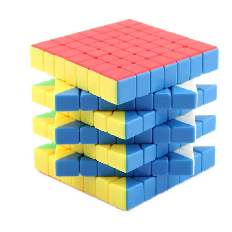 YJ RUIFU 7X7X7 Профессиональный соревновательный куб, 7x7 Stickerless speed Cube Пазлы для взрослых Развивающие игрушки для детей