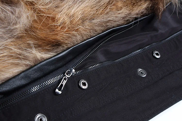 2022 пальто с натуральным мехом зимняя куртка Женская длинная парка большой