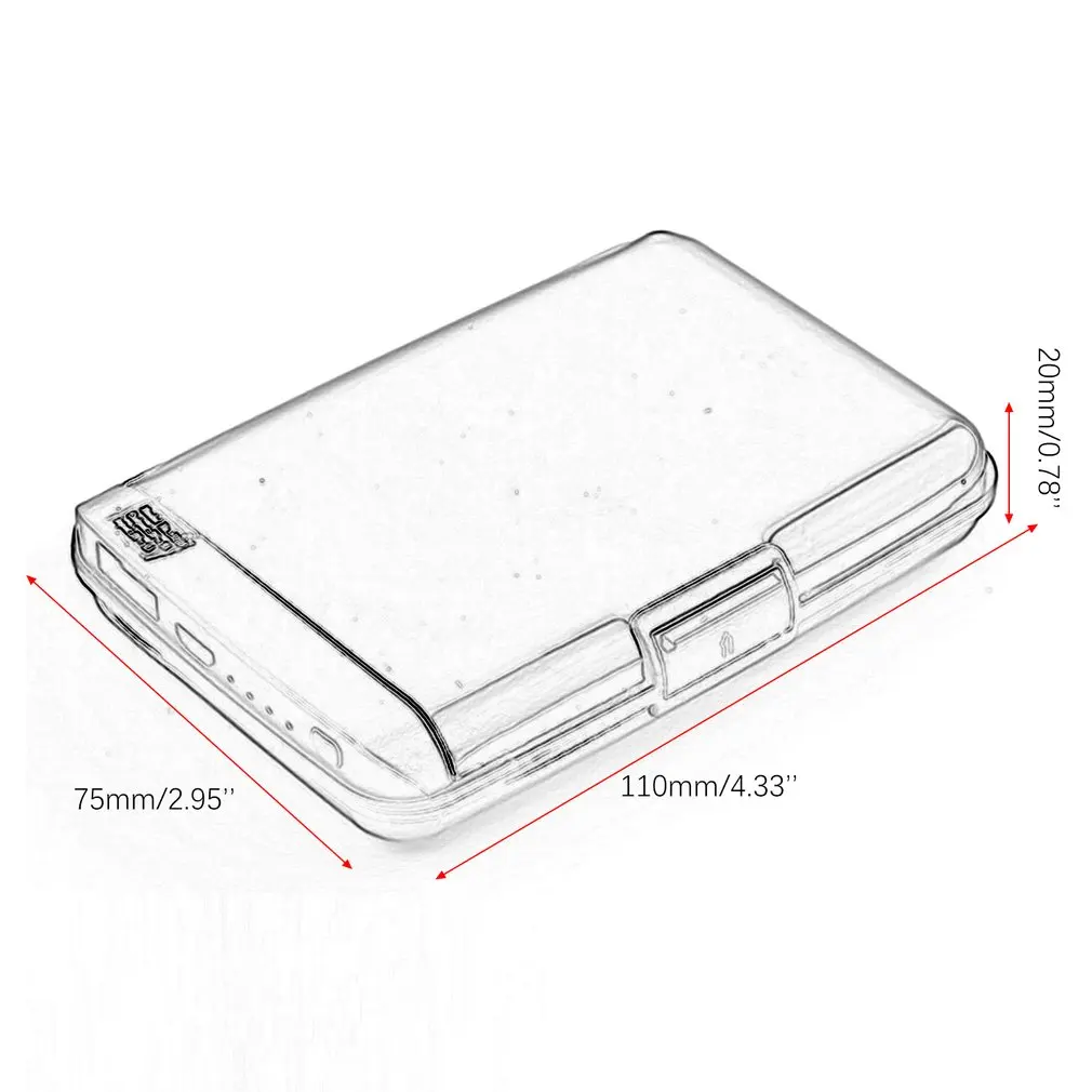 RFID Умный кошелек для мужчин и женщин с USB для зарядки, кошелек с Ipone и Android емкостью 1800 мАч для путешествий, внешний аккумулятор