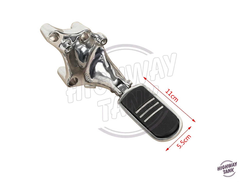 Хромированная подставка для ног мотоцикла упора Чехол Harley 883 1200 XL Sportster 2014 2015 2016 2017