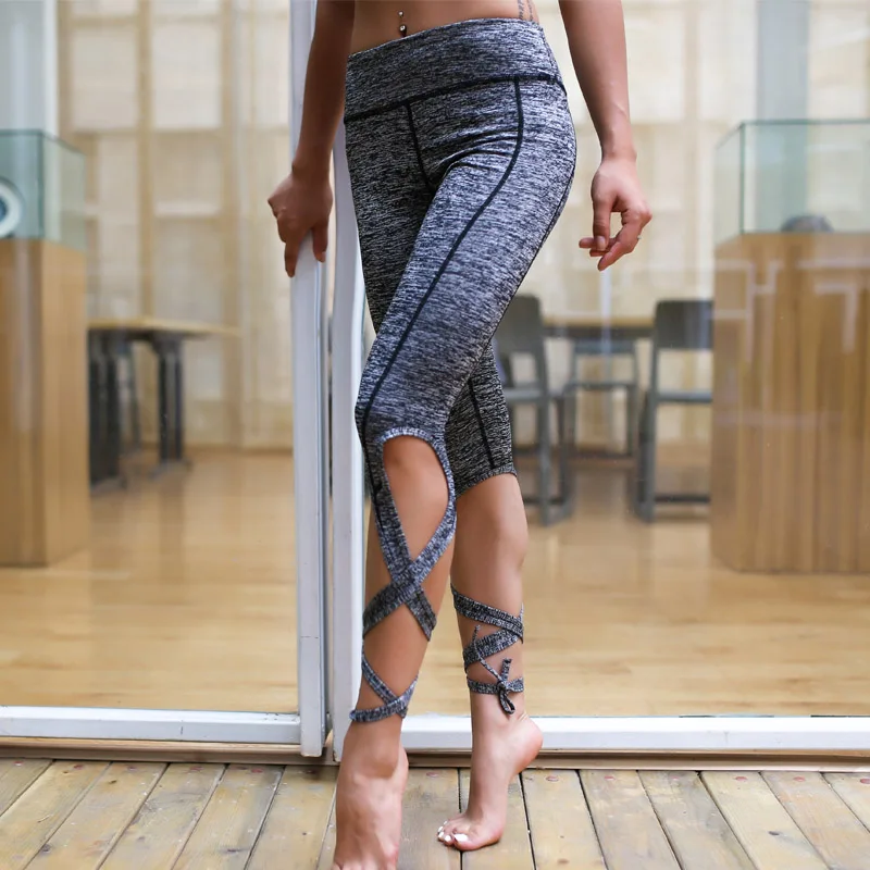 CHU YOGA 2018 новые женские брюки для йоги балерины фитнеса бандажные эластичные