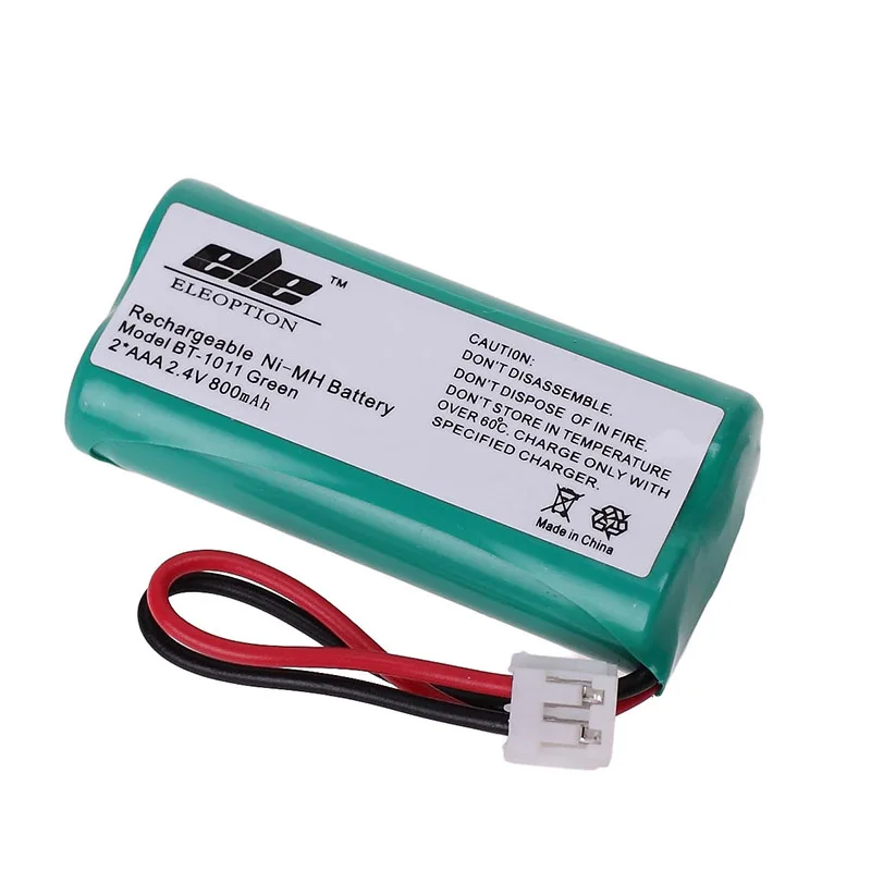 Высокое качество 2 4 V 800mAh Ni-MH Аккумуляторный Аккумулятор для Uniden BT-1011 BT-1018 BT1011 BT1018