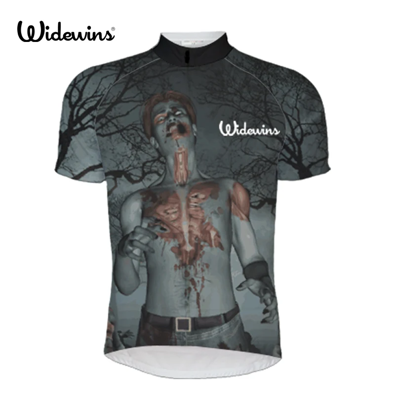 Мужская однотонная трикотажная одежда для езды на велосипеде с коротким рукавом