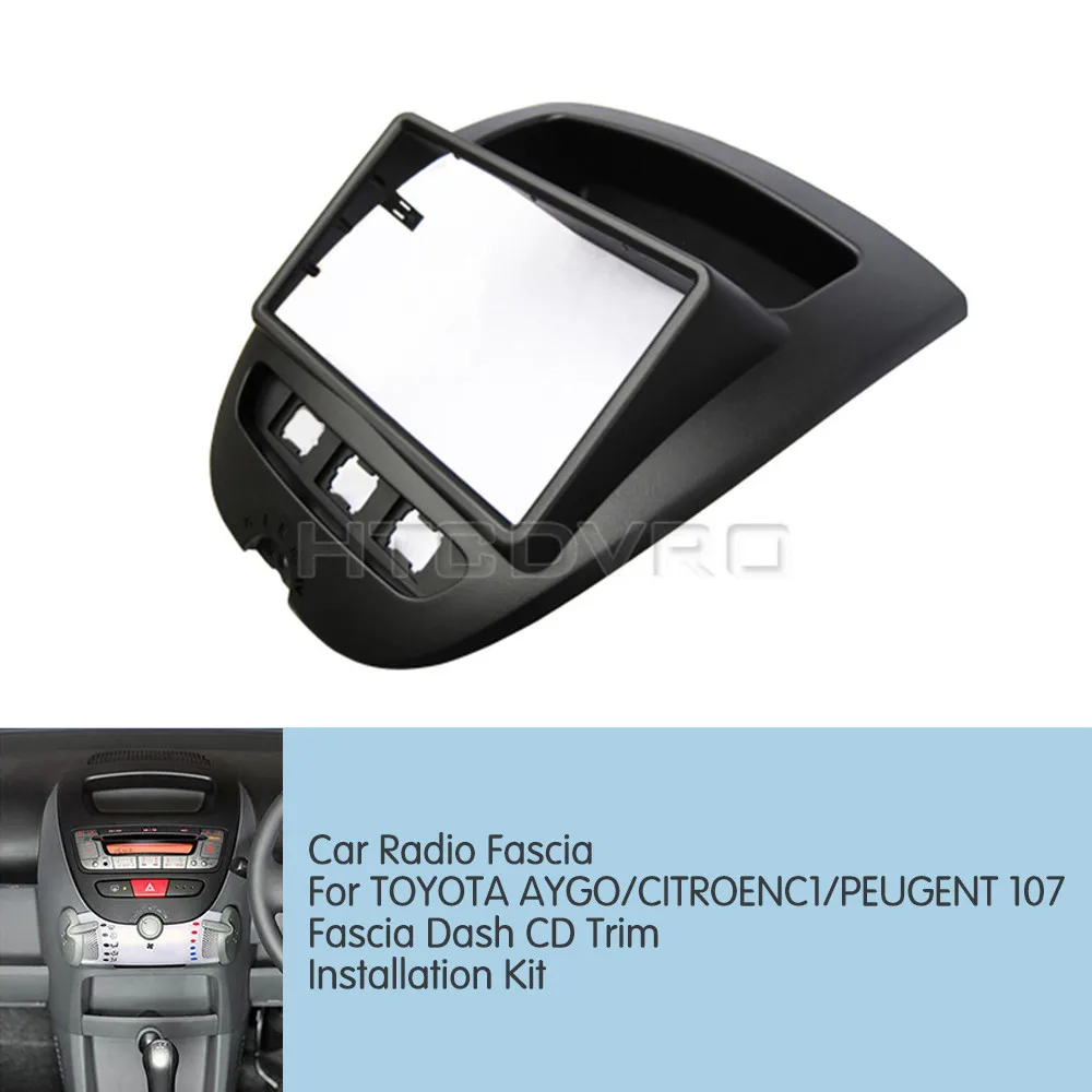 Автомобильный радиоприемник YMODVHT 2DIN для Toyota Aygo/Citroen C1/Peugeot 107 стереопанель