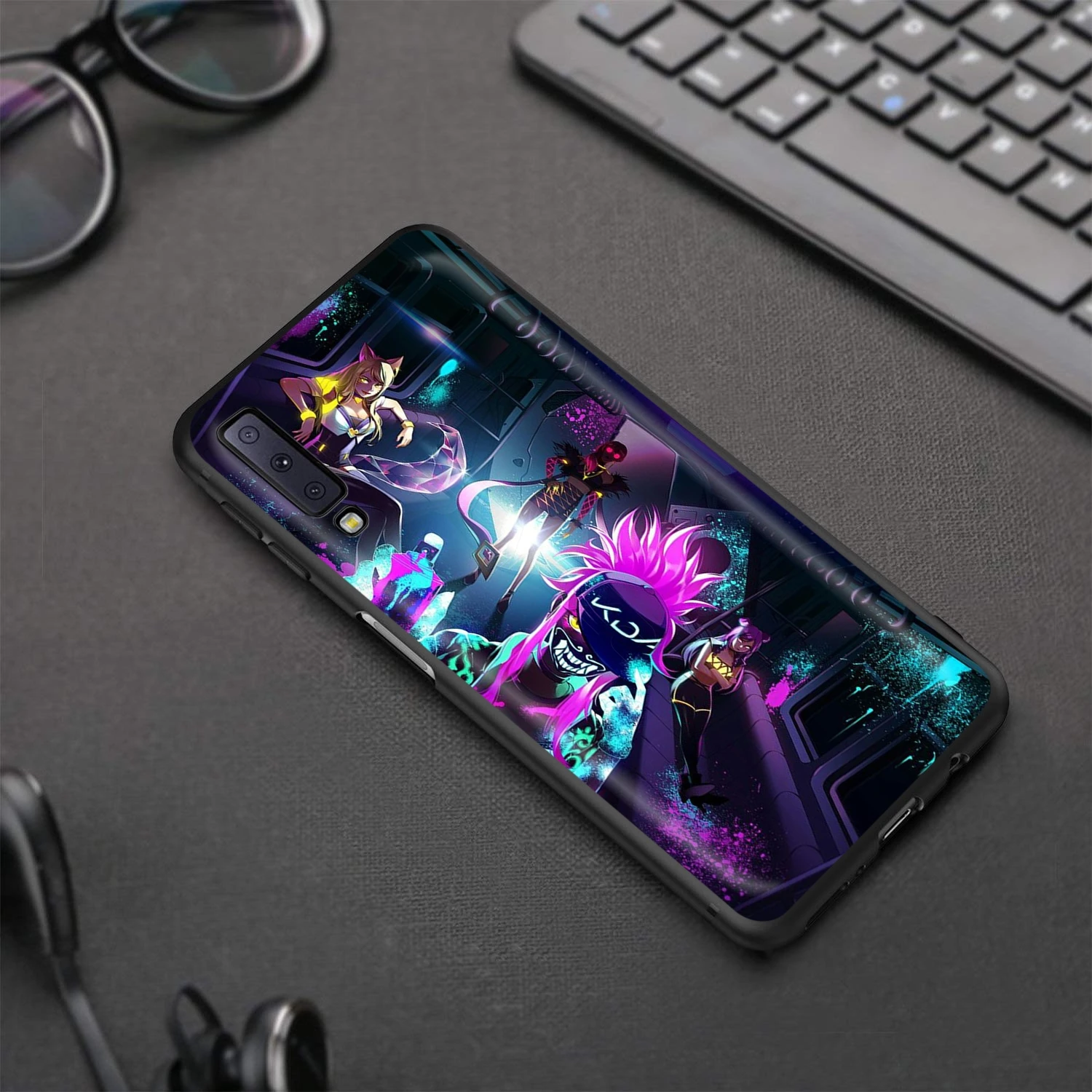 Чехол League of Legends KDA для Samsung Galaxy J6 A9 A8 A7 A70 A6 A5 A50 A40 A30 A3 A10 A51 A71 A81 A91 2018|Бамперы| |