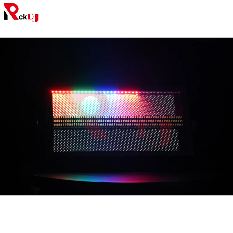 4 шт. 2 в 1 RGB стробоскосветильник светодиодный стробоскоп освесветильник Dmx