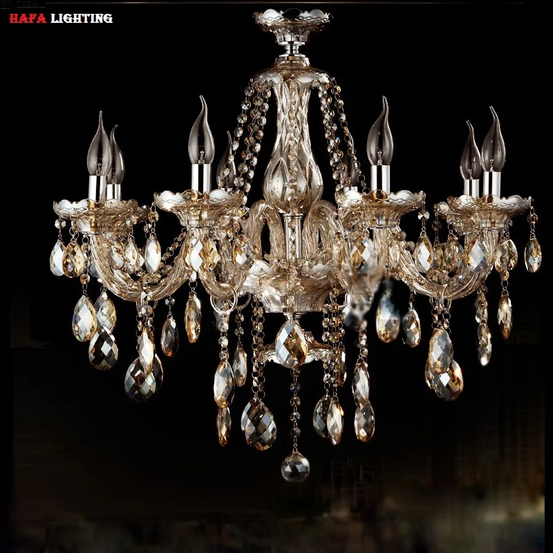 Люстра с подсветкой современная люстра кристаллами для гостиной спальни
