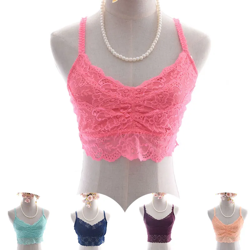 Модный романтичный сексуальный кружевной ультратонкий бюстгальтер без косточек
