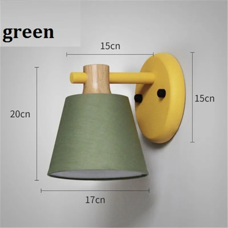 Простой современный настенный светильник в скандинавском стиле креативная