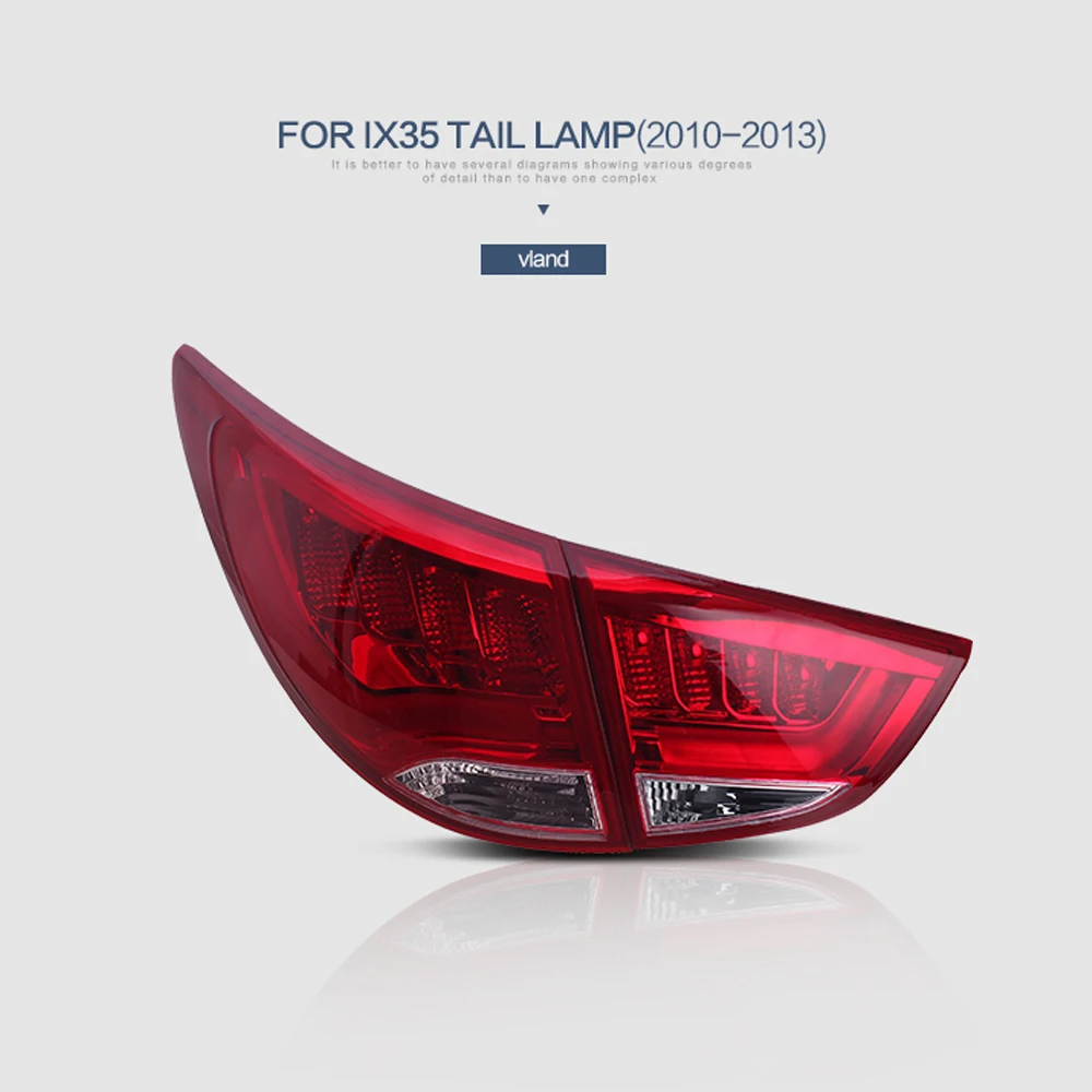 Для HYUNDAI IX35 IX 35 TUCSON 2010 2012 2013 светодиодный фонарь светильник сборки номерной знак лампа