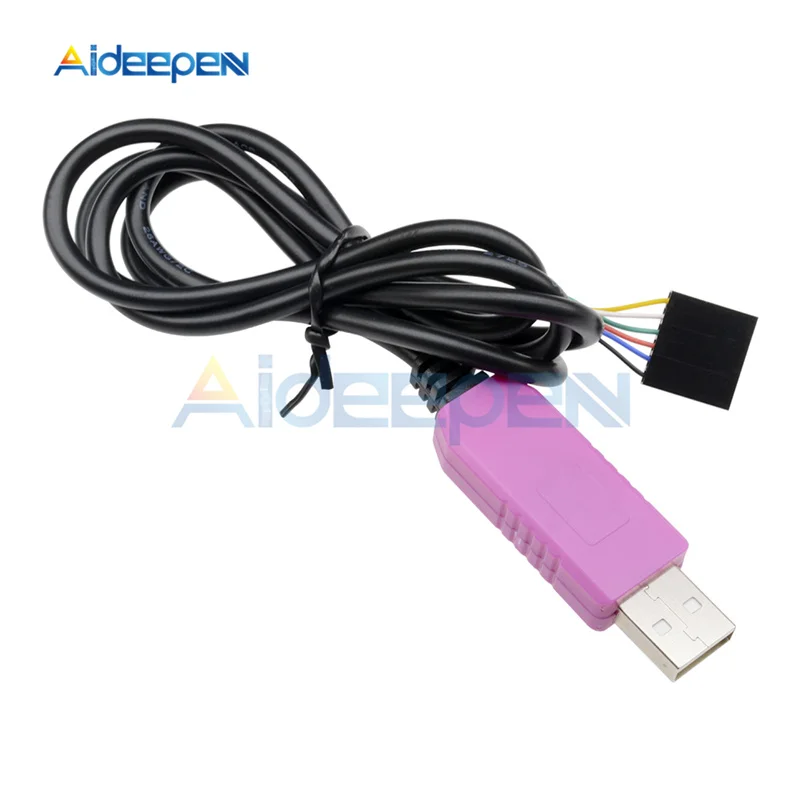 PL2303 TA PL2303HXD 6 контактный USB TTL RS232 конвертер последовательный кабель PL2303TA