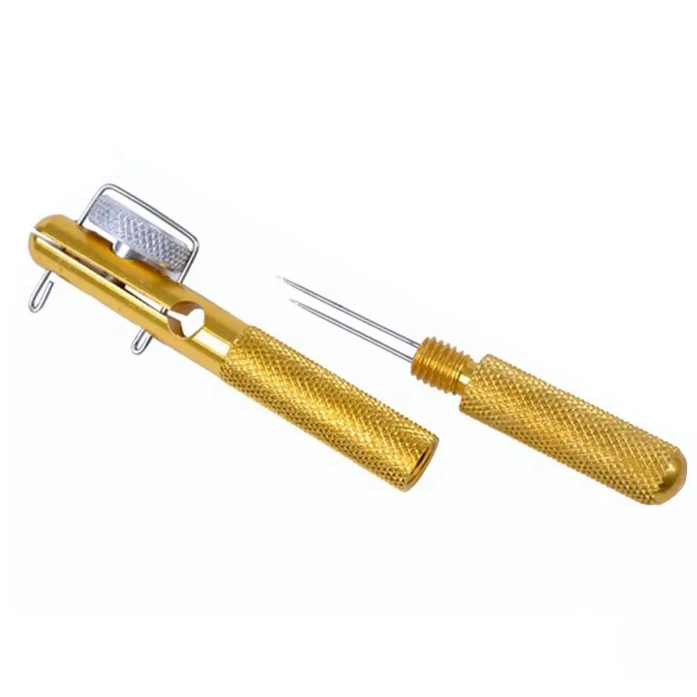 HLBY-Aluminum Alloy Fishing Hook Fish Line knotter Double-headed Needle Device | Спорт и развлечения