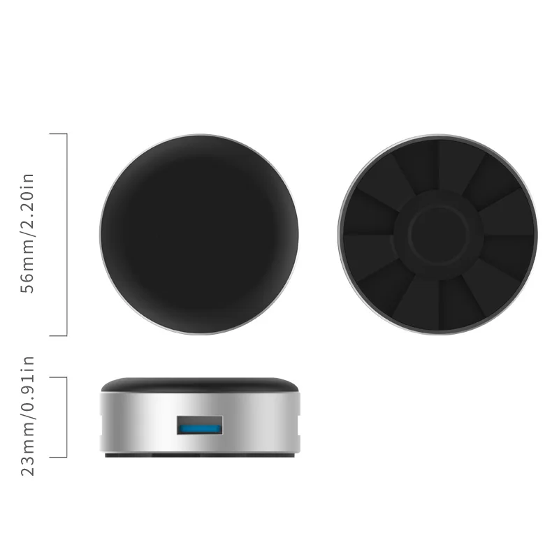 ORICO ANS1 3-портовый концентратор USB 3 0 подставка для ноутбука OTG Суперскоростной 5