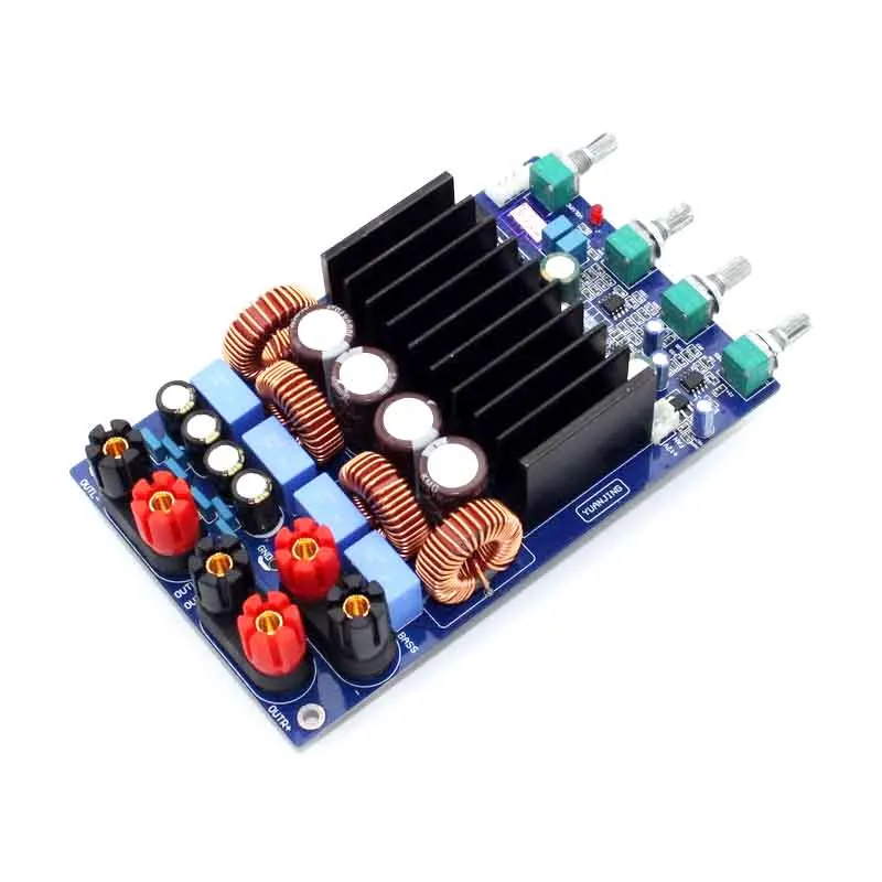 Kaolanhon 300 Вт+ 2*150 Вт DC40-48V TAS5630 2,1 цифровой усилитель мощности плата класса D 65mA 20 Гц до 20 кГц домашняя аудио Плата усилителя