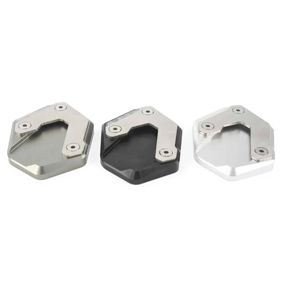 CNC мотоцикл Kickstand боковая подставка пластина увеличитель удлинитель колодки для