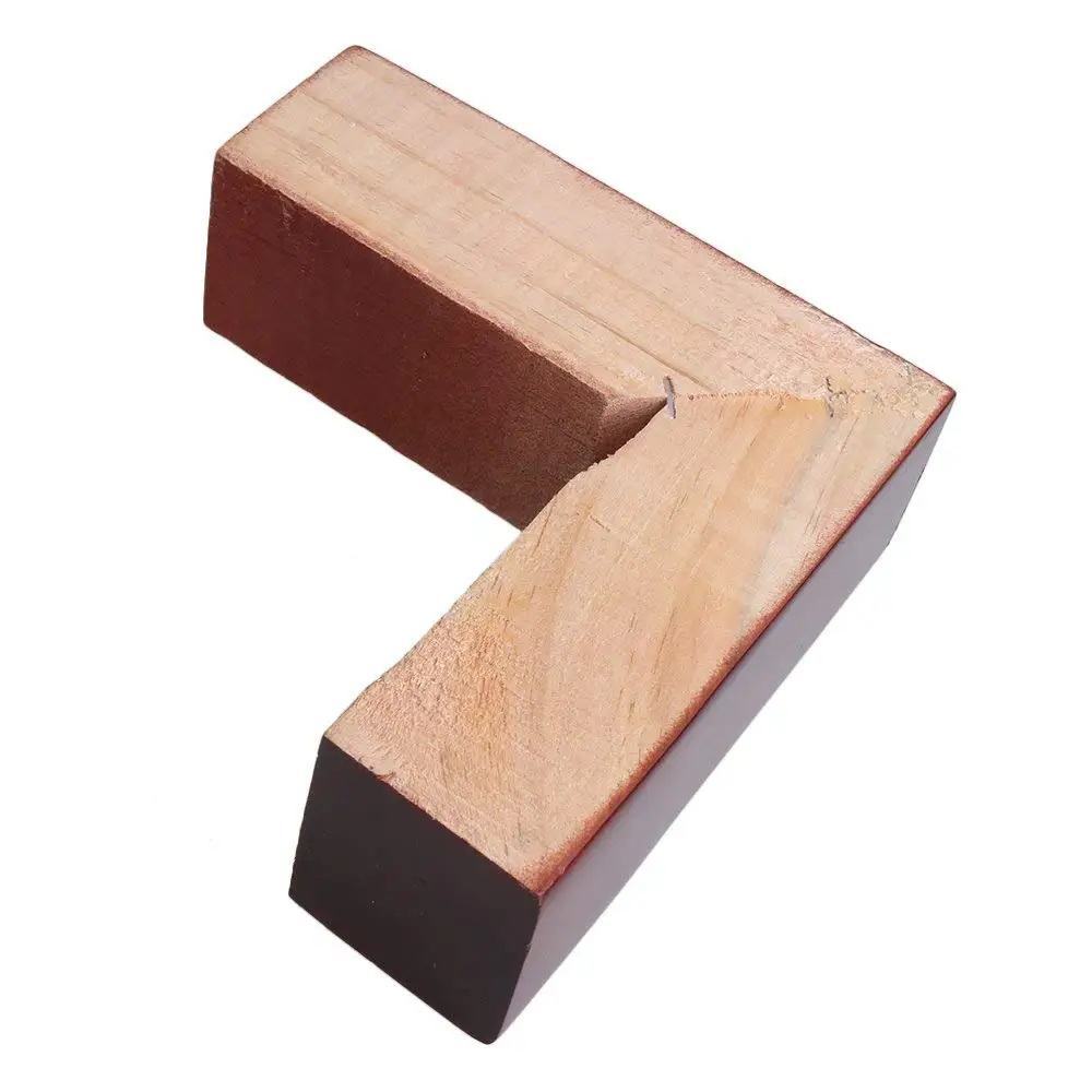 Деревянные ножки под прямым углом 15x5x5 см 100 кг 4 шт.|Мебельные ножки| |