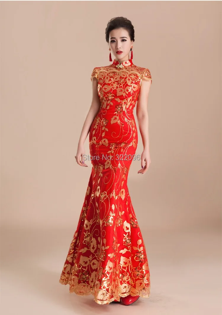 Бесплатная доставка китайский Чонсам Специальное предложение китайское платье