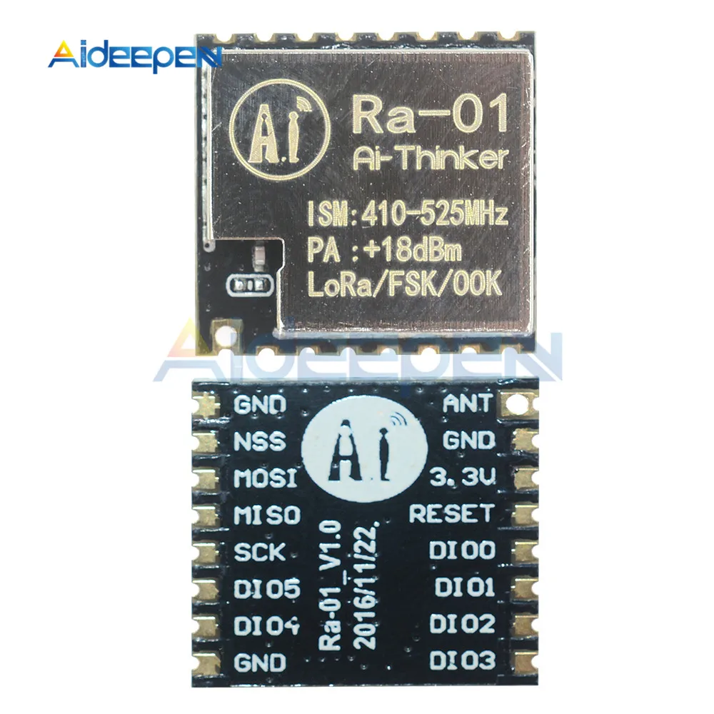 Ra 01 SX1278 LoRa передача спектра беспроводной модуль 433 МГц последовательный порт SPI