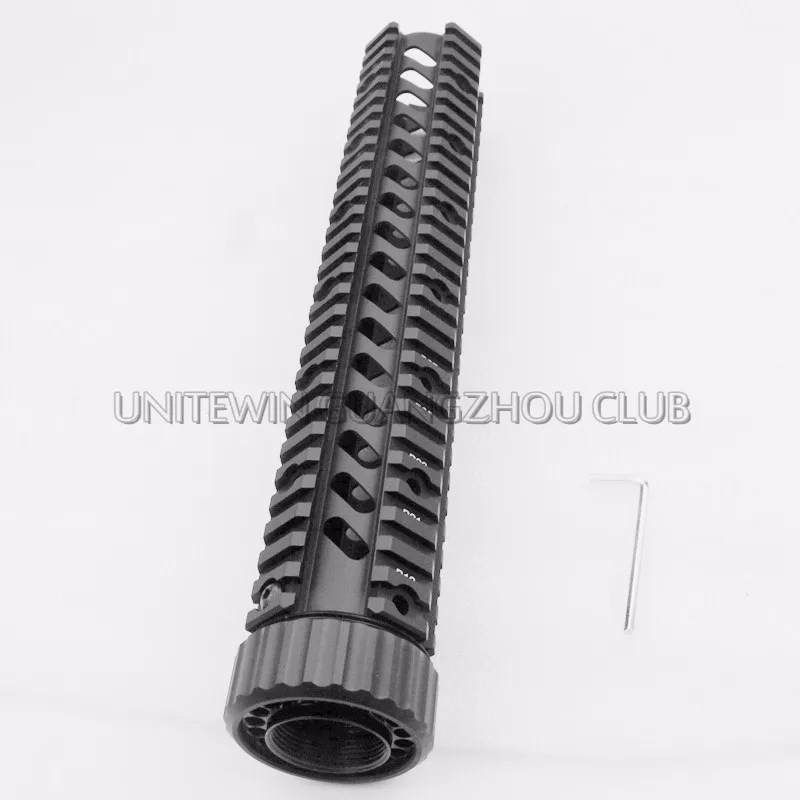12 дюймов Длина Carbine Free Float Quad рейку Системы винтовка Handguard fit. 223 556 AR15 M4