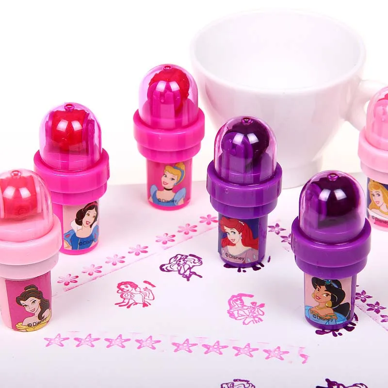 3 шт. двойная головка принцессы прокрутки стэмперы дети мультфильм штамп